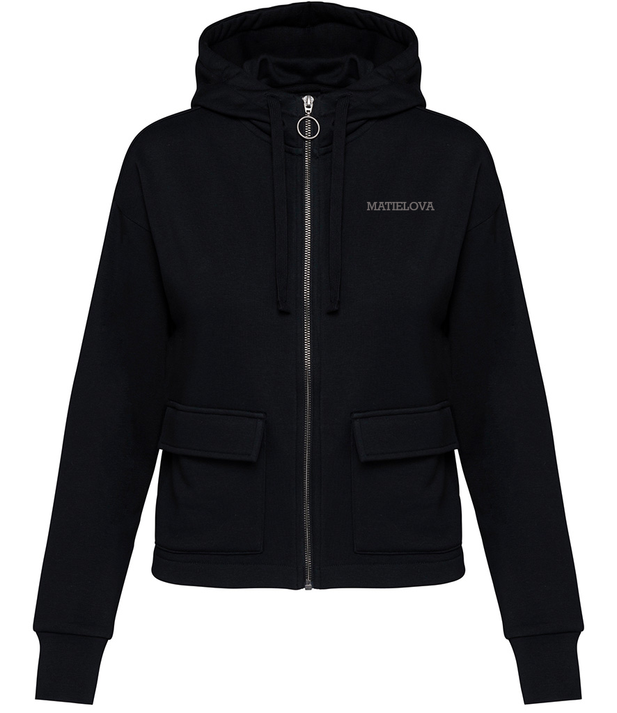 Sweat à capuche entièrement zippé