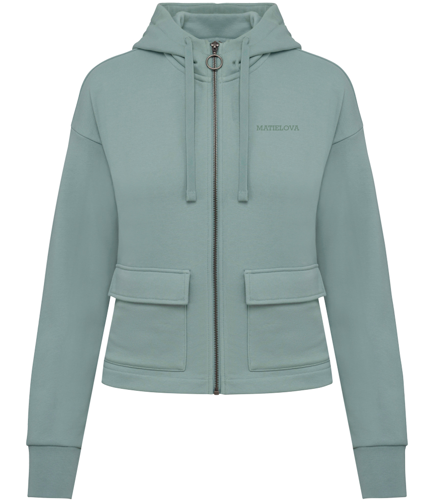 Sweat à capuche entièrement zippé