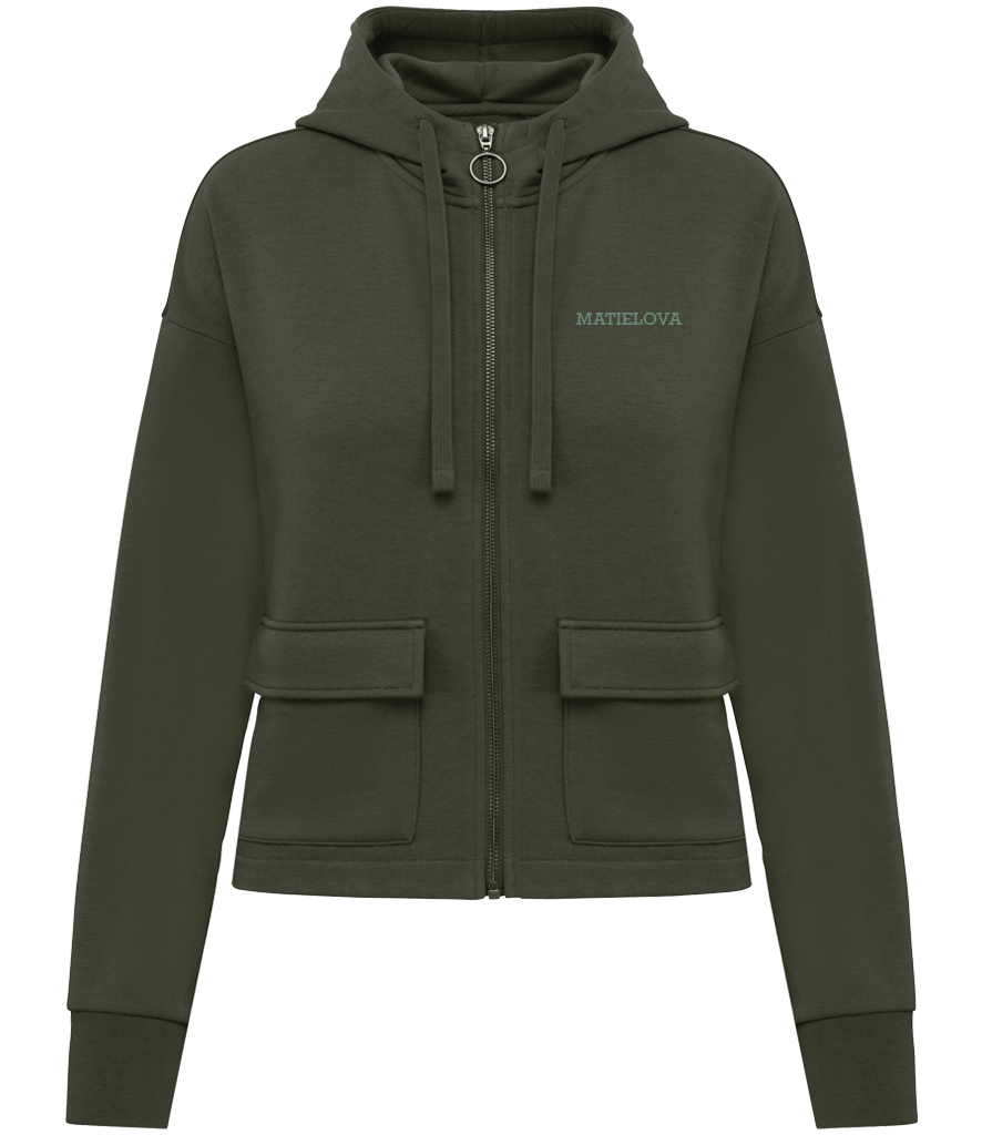 Sweat à capuche entièrement zippé