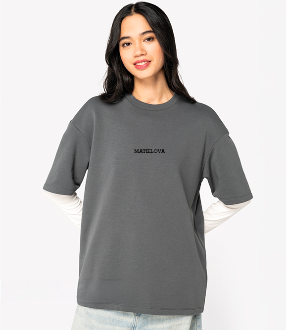 Unisex French Terry T-Shirt.